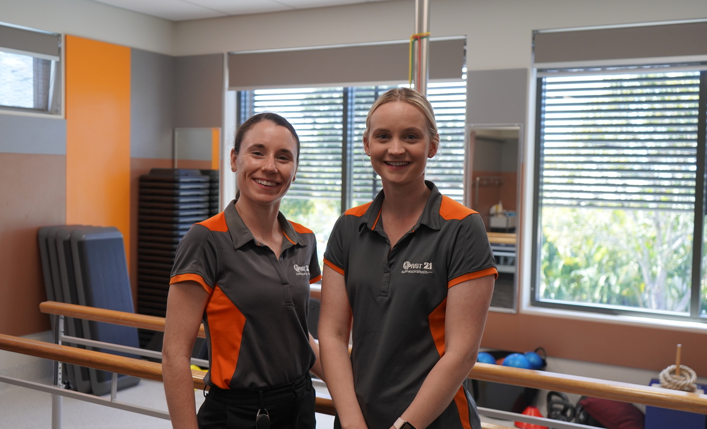 physiotherapy team standing together