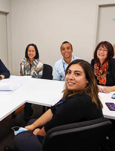 Staff in a Team Workshop