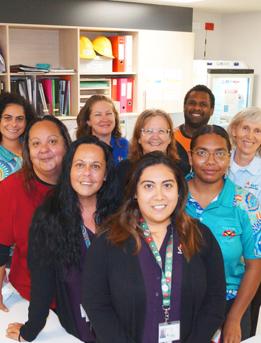 Bundaberg Clinical Team at our Nurses Station