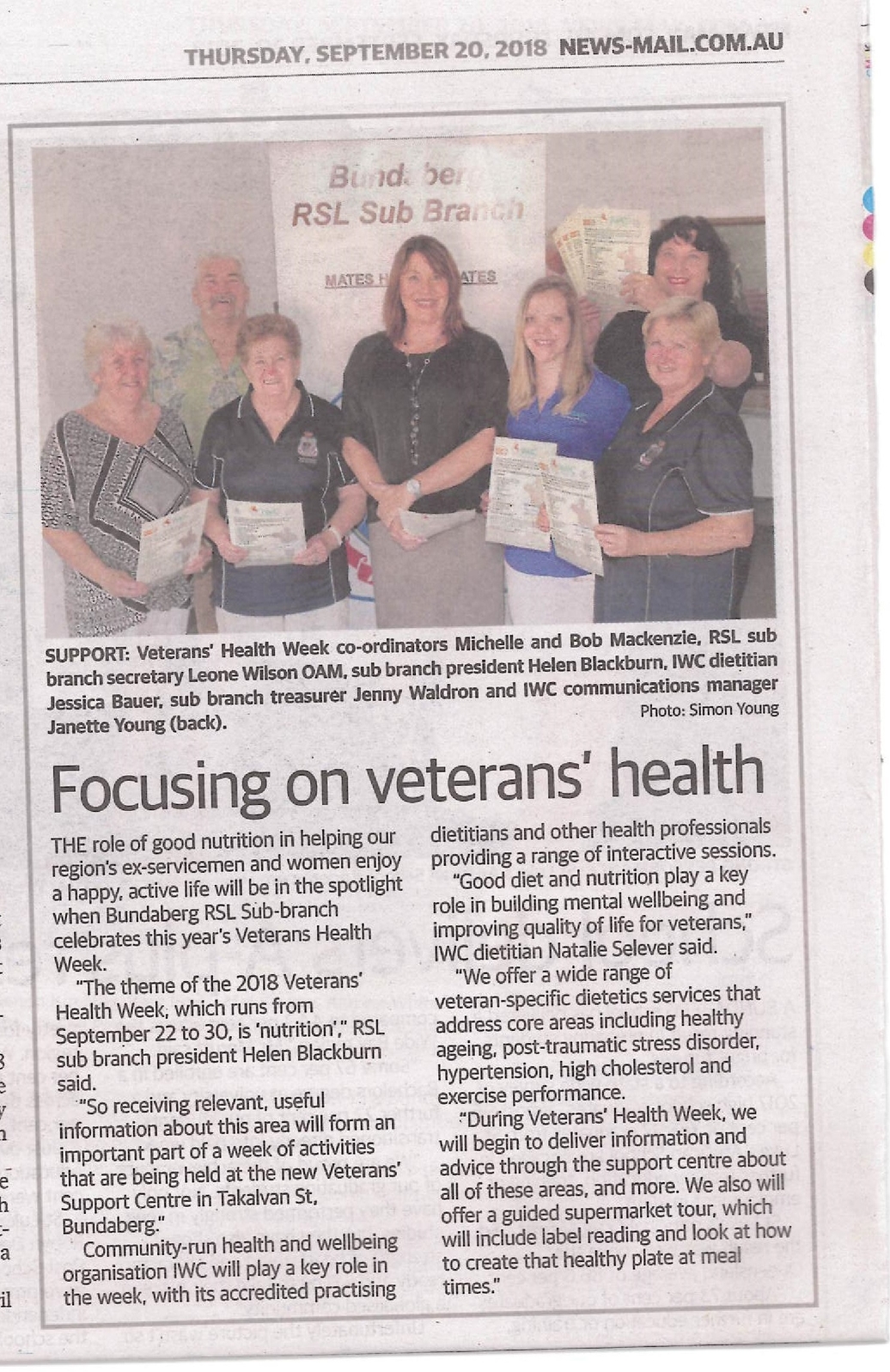 Newspaper Article Clipping