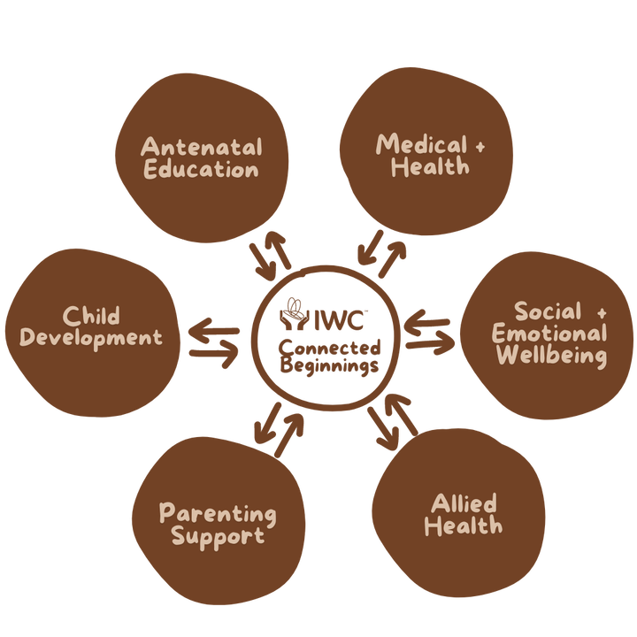 connected beginnings visual model
