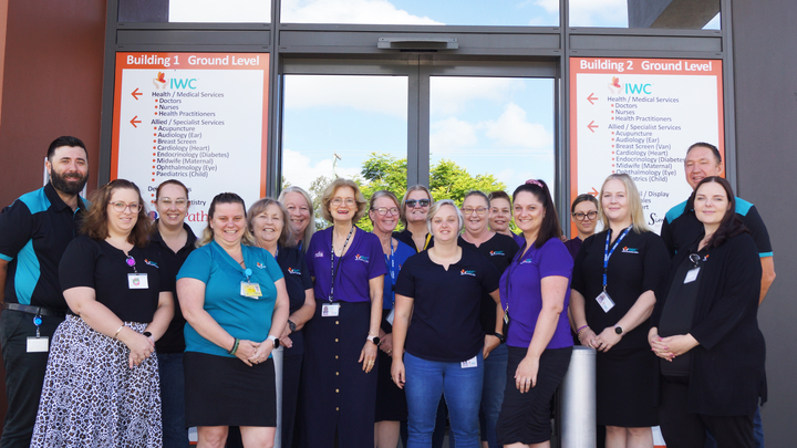 group of NDIS staff