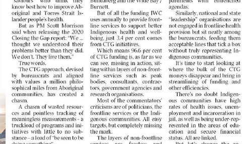 Thumbnail: Closing the Gap has created a chasm, filled with freeloaders