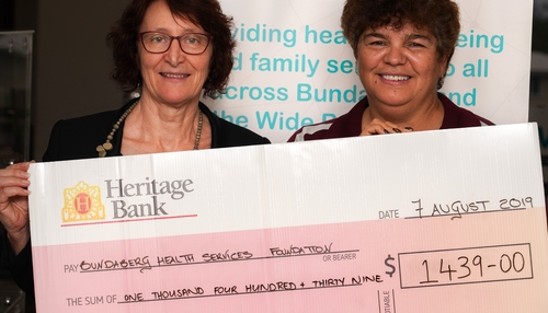 Thumbnail: Golf day raises $1400 for Lodge