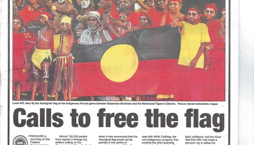 Thumbnail: Aboriginal flag furore continues
