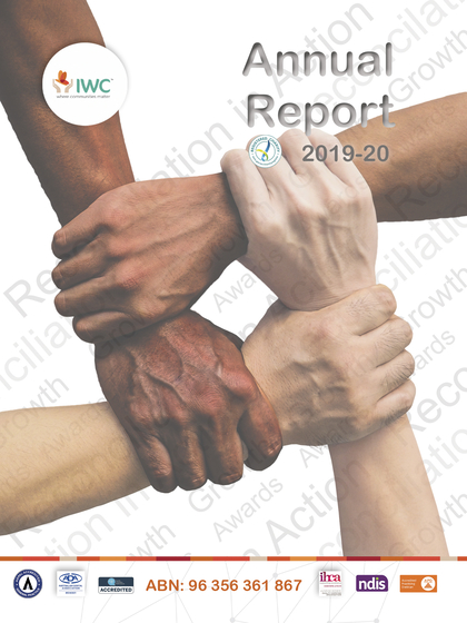 Cover of 2019-20 Annual Report