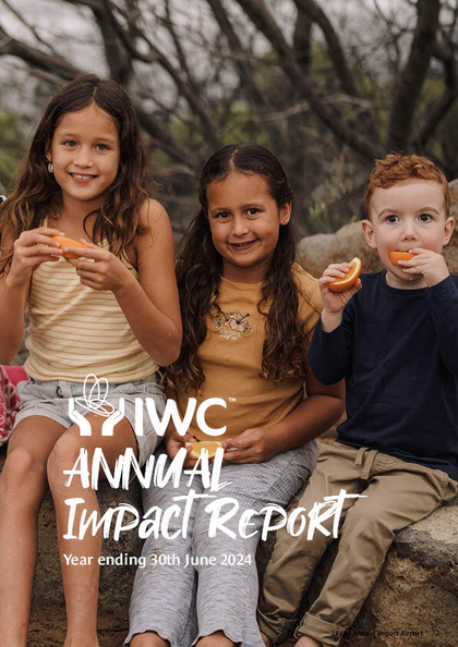 Preview of the cover of the 2023-24 Annual Impact Report