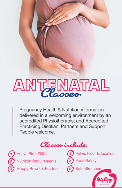 Antenatal Classes brochure by Pivot21